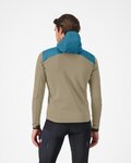 CASTELLI hoodie - UNLIMITED ROAM - green/blue