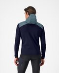 CASTELLI hoodie - UNLIMITED ROAM - blue