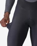 CASTELLI Cycling long bib trousers - UNLIMITED - black