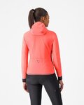 CASTELLI Cycling thermal jacket - UNLIMITED W - pink