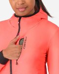 CASTELLI Cycling thermal jacket - UNLIMITED W - pink