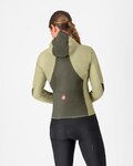 CASTELLI Cycling thermal jacket - UNLIMITED W - green