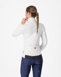 CASTELLI Cycling thermal jacket - ESPRESSO AIR W - white