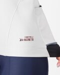 CASTELLI Cycling thermal jacket - ESPRESSO AIR W - white