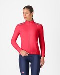 CASTELLI Cycling thermal jacket - ESPRESSO AIR W - red