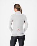 CASTELLI Cycling thermal jacket - ENTRATA 2 W - white