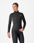 CASTELLI Cycling thermal jacket - ENTRATA 2 W - black