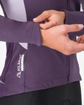 CASTELLI Cycling thermal jacket - ENTRATA 2 W - purple