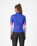 CASTELLI Cycling winter long sleeve jersey - CORSO THERMAL - purple