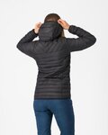 CASTELLI Cycling thermal jacket - CLASSICO W PUFFY - black