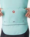 CASTELLI Cycling thermal jacket - PERFETTO ROS 3 - light blue