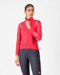 CASTELLI Cycling thermal jacket - PERFETTO ROS 3 W - red