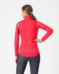 CASTELLI Cycling thermal jacket - PERFETTO ROS 3 W - red