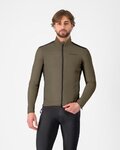 CASTELLI Cycling windproof jacket - UNLIMITED TRAIL - green