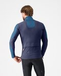 CASTELLI Cycling windproof jacket - UNLIMITED TRAIL - blue