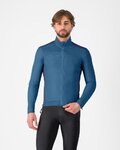 CASTELLI Cycling windproof jacket - UNLIMITED TRAIL - blue