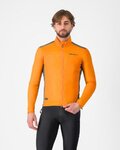 CASTELLI Cycling windproof jacket - UNLIMITED TRAIL - gold/grey