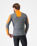 CASTELLI Cycling windproof jacket - UNLIMITED TRAIL - gold/grey