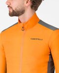 CASTELLI Cycling windproof jacket - UNLIMITED TRAIL - gold/grey