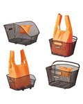 BASIL Cycling bag - KEEP SHOPPER - orange