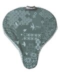 BASIL bike defender - BOHÉME SADDLE COVER - green