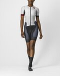 CASTELLI Cycling skinsuit - FREE SANREMO 2 W - white/black