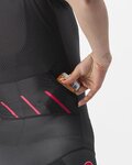 CASTELLI Cycling skinsuit - FREE SANREMO 2 W - black/pink