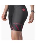 CASTELLI Cycling skinsuit - FREE SANREMO 2 W - black/pink