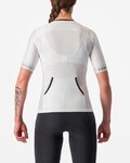 CASTELLI Cycling short sleeve jersey - FREE SPEED 2W RACE - white/black