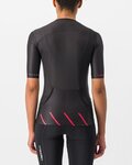 CASTELLI Cycling short sleeve jersey - FREE SPEED 2W RACE - black/pink
