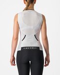 CASTELLI Cycling sleeveless jersey - FREE W TRI - white/black