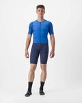 CASTELLI Cycling skinsuit - PR 2 SPEED SUIT - blue