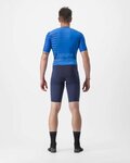 CASTELLI Cycling skinsuit - PR 2 SPEED SUIT - blue