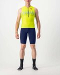 CASTELLI Cycling shorts without bib - PREMIO - blue