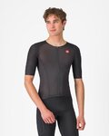 CASTELLI Cycling short sleeve jersey - FREE SPEED 3 RACE TOP - black