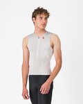 CASTELLI Cycling sleeveless jersey - FREE SPEED 3 TOP - white