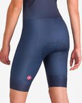 CASTELLI Cycling skinsuit - CORE TRI W SUIT SHORT SLEEVE - blue/pink