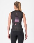 CASTELLI Cycling sleeveless jersey - FREE SPEED 3 W TOP - black