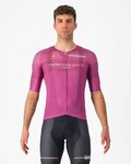 CASTELLI Cycling short sleeve jersey - #GIRO107 RACE - cyclamen