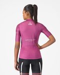 CASTELLI Cycling short sleeve jersey - #GIRO107 COMPETIZIONE W - cyclamen