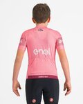 CASTELLI Cycling short sleeve jersey - #GIRO107 KID - pink