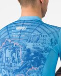CASTELLI Cycling short sleeve jersey - #GIRO107 NAPOLI - blue