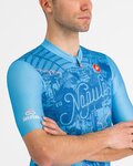 CASTELLI Cycling short sleeve jersey - #GIRO107 NAPOLI - blue