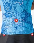 CASTELLI Cycling short sleeve jersey - #GIRO107 NAPOLI - blue