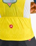 CASTELLI Cycling short sleeve jersey - #GIRO107 OROPA - yellow/blue