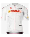 CASTELLI Cycling short sleeve jersey - GIRO 108 RACE 8S - white