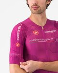 CASTELLI Cycling short sleeve jersey - GIRO 108 RACE 8S - purple