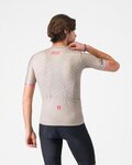 CASTELLI Cycling short sleeve jersey - GIRO COLLE DELLE FINESTRE - beige