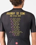 CASTELLI Cycling short sleeve jersey - GIRO HIGHWAY TO ROME - black