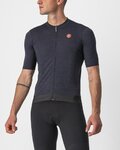 CASTELLI Cycling short sleeve jersey - ESSENZA - black